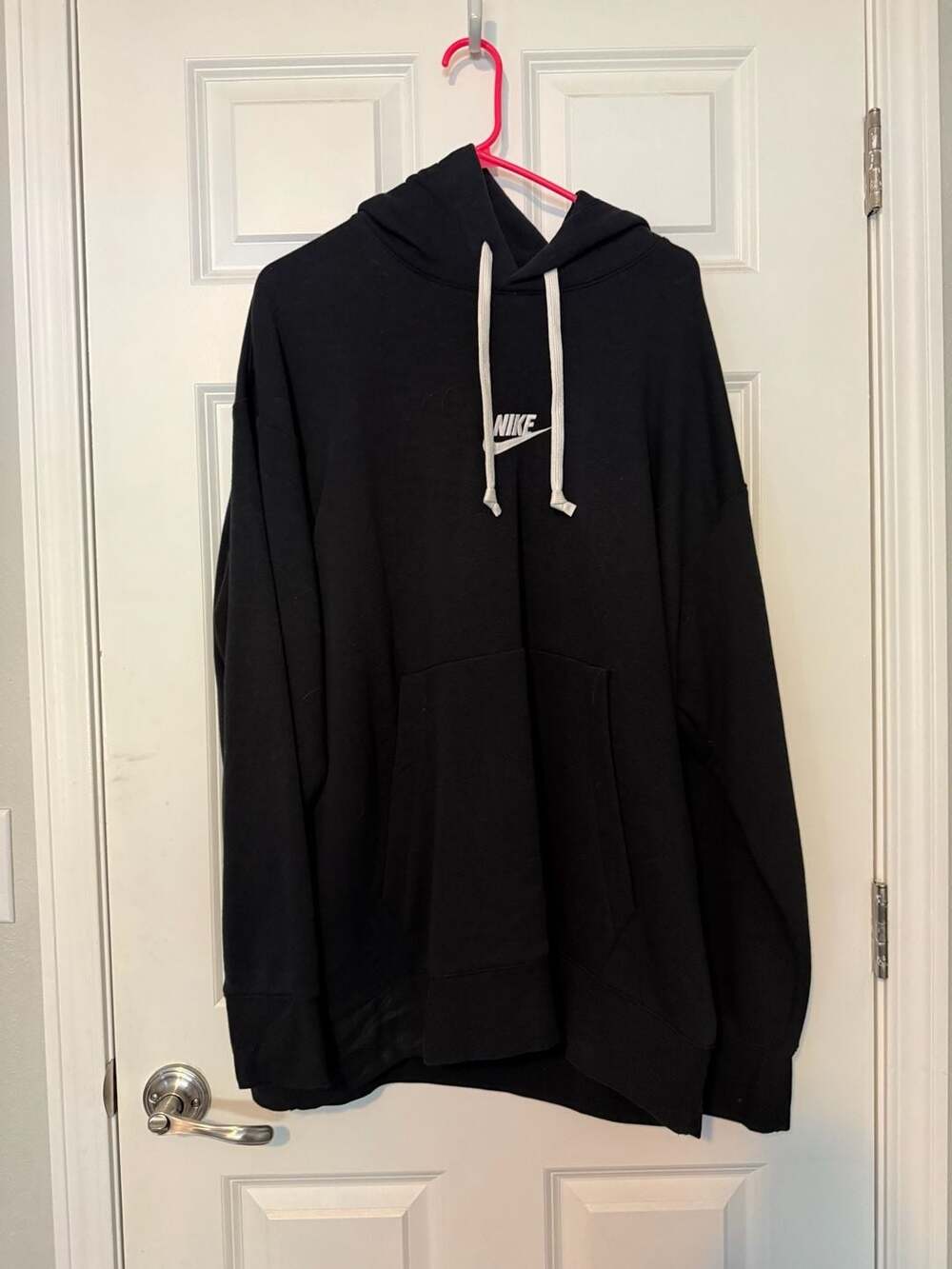NWT Nike Sportswear Heritage Pullover Hoodie Black Size 2XL